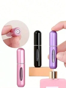 10 个可再填充喷雾瓶，便携式旅行装空雾化器容器，迷你喷雾器，防漏，大容量，适用于液体，家庭，卧室，浴室，旅行，婚礼，派对，生日，礼物香水喷雾瓶旅行瓶 - 彩色 - 查看 4