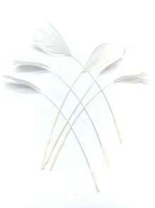 20 szt. 13-18 cm-5,2-7,2 cala pióra gęsie DIY łapacz snów dekoracja ubrania ślubne kapelusz nakrycie głowy pióropusze materiały rzemieślnicze do akcesoriów do robótek ręcznych