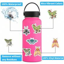 61 peças Adesivos de Mariposas Estética de Vinil para Scrapbooking, Diário, Laptop, Para Choque, Skateboard, Garrafa de Água, Computador, Telefone, Desenho Animado, Capacete de , Adesivos e Decalques de Carro