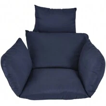 Thick Swing Chair Cushion, Soft Hammock Seat Pad, Breathable Hanging Egg Chair Pillow, Indoor/Outdoor Cozy Lounger Pad, Removable & Washable - Màu xanh hải quân - Xem 6