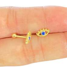 PIERCING HELIX HORUS (ONP1097) - Bạc - Xem 3