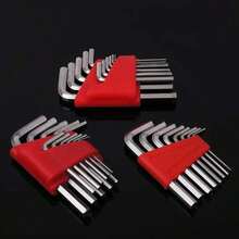 8 Pcs Allen Wrench Metric Wrench Inch Wrench L Wrench Size Allen Key Short Arm Tool Set Easy To Carry In The Pocket - Multicolor - View 4