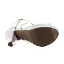 Super Comfort Thin Heel Platform Sandal Women's High Heel Sandal - Sơn trắng - Xem 6