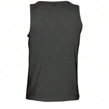 SOLS Mens Justin Sleeveless Tank / Vest Top (Deep Black) - Deep Black - View 2