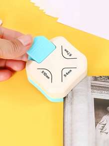 Taglierina angolare a 3 in 1: precisa, versatile e facile da usare per scrapbooking, biglietti da visita e fai-da-te artigianali - Multicolore - Visualizzare 4