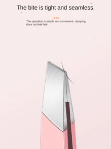 一套不锈钢粉色眉夹镊子，用于去除眉毛毛发，直头和斜头，双眼皮贴，黑色不锈钢尖头眉毛去除镊子 - 彩色 - 查看 7