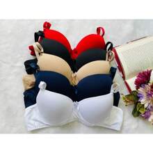 Kit 2 Basic Bra With Comfort Cup Unmissable Bra Bra White Trimoda Bra - Nhiều màu - Xem 1