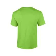 Gildan Mens Ultra Cotton T-Shirt (Lime) - Lime Green - View 3