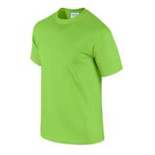 Gildan Mens Ultra Cotton T-Shirt (Lime) - Lime Green - View 2