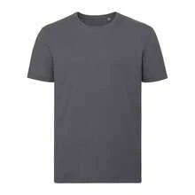 Russell Mens Authentic Pure T-Shirt (Convoy Grey) - Grey - View 1