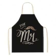 1 chiếc tạp dề vải lanh họa tiết Halloween Giáng sinh "Giáng sinh vui vẻ" cho tiệm làm tóc tại nhà dành cho bé gái tuổi teen, dùng để nấu ăn tại nhà, mặc trong bếp và dành cho những người đam mê nấu ăn - Nhiều màu - Xem 16