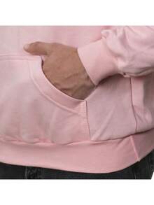 Atlanta Georgia Men's Flannel Warm Sweatshirt - Màu Hoa hồng đỏ - Xem 2