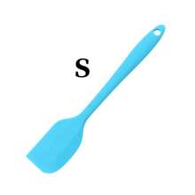1PC/2PCS/3PCS Silicone Scraper Baking Cream Spatula High-Temperature Resistant Cake Scraper Integrated Butter Scraper