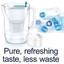 New 6 Pack BRI TA Maxtra+ Plus Water Filter Jug Replacement Cartridges Refills.UK - White - View 4