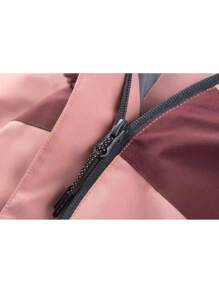 YOMEGO Veste d'hiver pour femmes 3 en 1 résistante à l'eau et coupe-vent, manteau de ski avec doublure chaude, manteau à capuche amovible et élégant pour femmes, parfait pour les aventures extérieures, le jogging, la randonnée et le camping