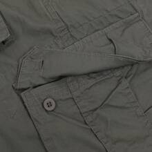 Pantalones cortos cargo para hombre, multibolsillos de algodón sólido, ajuste relajado, para uso al aire libre