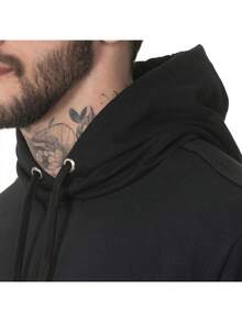 Men's Sweatshirt Flannel Cold Weather Top Nyc New York - 黑色 - 查看 3