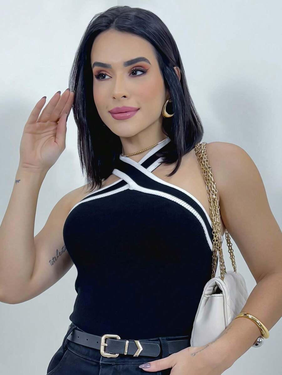 Swisz Women Blouses - Black - View 1