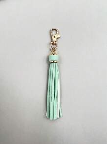 1 Móc khóa tua rua "Độc đáo" sang trọng - Da Pu, Chủ đề hoạt hình/Punk - Hoàn hảo cho túi xách và chìa khóa xe hơi của phụ nữ - Quà tặng lý tưởng cho sinh nhật hoặc Giáng sinh Halloween - tua - Xem 24