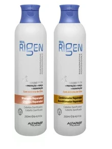 Alfaparf Real Rigen Repair Shampoo E Condicionador Reparador 250ml - Branco - Visão 1