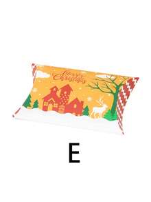 5 chiếc, Hộp kẹo Giáng sinh, Bao bì hộp gối Giáng sinh, Hộp kẹo Joy, Hộp quà Giáng sinh hình gối sáng tạo, Đồ trang trí Giáng sinh, Đồ trang trí Giáng sinh, Quà tặng Giáng sinh, Đồ dùng cho tiệc Giáng sinh, Túi quà Giáng sinh, Túi Giáng sinh, Nhãn dán Giáng sinh - Nhiều màu - Xem 12