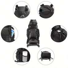 90L Large Backpack Hiking Rucksack Waterproof Outdoor Camping Travel Luggage - Variant1 - View 3