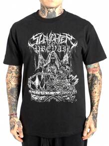 Slaughter To Prevail T-Shirt 100% Cotton - Black - View 1