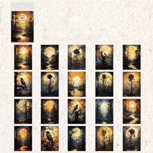 20 vật liệu trang trí phong cách Gothic tối thời kỳ Gothic - Nhiều màu - Xem 7