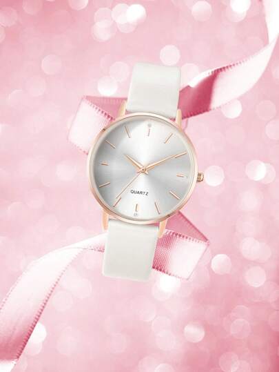 Watches Women Leather Luxe Quartz Horloge Bracelet view 4