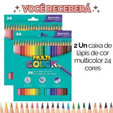 Multicolor Colored Pencils For Coloring Painting Drawing School Supplies - Choose Your Kit - 2 聯合國多色 24 - 查看 2