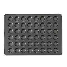 HONGBAKE 48 Cup Mini Muffin Pan, Small Cupcake Pan, Premium Nonstick Muffin Tin For Baking Cheesecake, Dishwasher Safe And Heavy Duty, Carbon Steel - màu đen - Xem 1