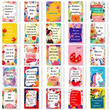 50 张激励卡片，创意彩色赞赏卡片迷你独特励志卡片，适用于员工同事商务感谢卡片欣赏您卡片鼓励卡片善良卡片午餐盒便条、肯定卡片、棋盘游戏、纸牌游戏、积极肯定、反人类卡片包、善良、棋盘游戏、肯定卡片、反人类卡片、宾果卡>多色、卡片包、成人游戏 - 彩色 - 查看 4