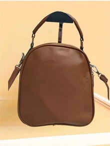 Women Fashion Backpacks - màu nâu - Xem 7