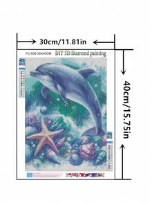 Full Drill Diamond Painting - Magic Cube, 1 Set, 30*40cm