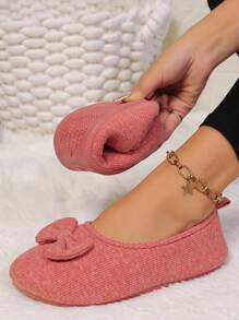 Lightweight Slip-On Lounge Shoes For Postpartum Women, Soft Sole, Non-Slip, Spring & Autumn