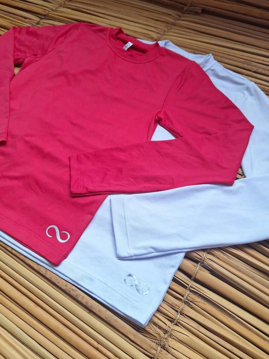 Kit 2 Unisex Children's Thermal TShirts And Blouses With UV50