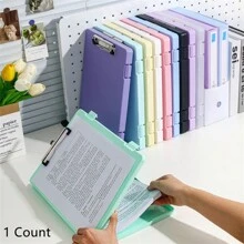 A4 Student Multi-Functional File Folder Desktop Test Paper Organizer Office Document Board Folder Storage Box Writing Board, Office & School Supplies - one-size - View 1