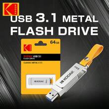 KODAK USB Flash Drive 512GB 256GB 128GB 64GB K133 Mini Metal Pendrive USB3.1 High Speed Memory Stick Unidad Flash For Laptop PC - Silver - View 10
