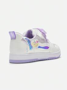 Balabala 女童一脚蹬鞋，甜美休闲 - 紫色 - 查看 5