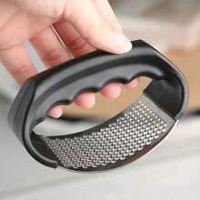 1 cái Máy ép tỏi bằng thép không gỉ Máy xay Máy nghiền Máy băm Dụng cụ nhà bếp - màu đen - Xem 11