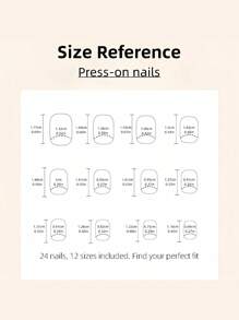 Set de 24 uñas postizas de longitud corta y forma cuadrada con puntas francesas blancas con recorte en forma de corazón, con incrustaciones de rhinestones y perlas, de alta brillo y autoadhesivas, incluye pegamento de gel y lima de uñas mini para bodas y uso diario