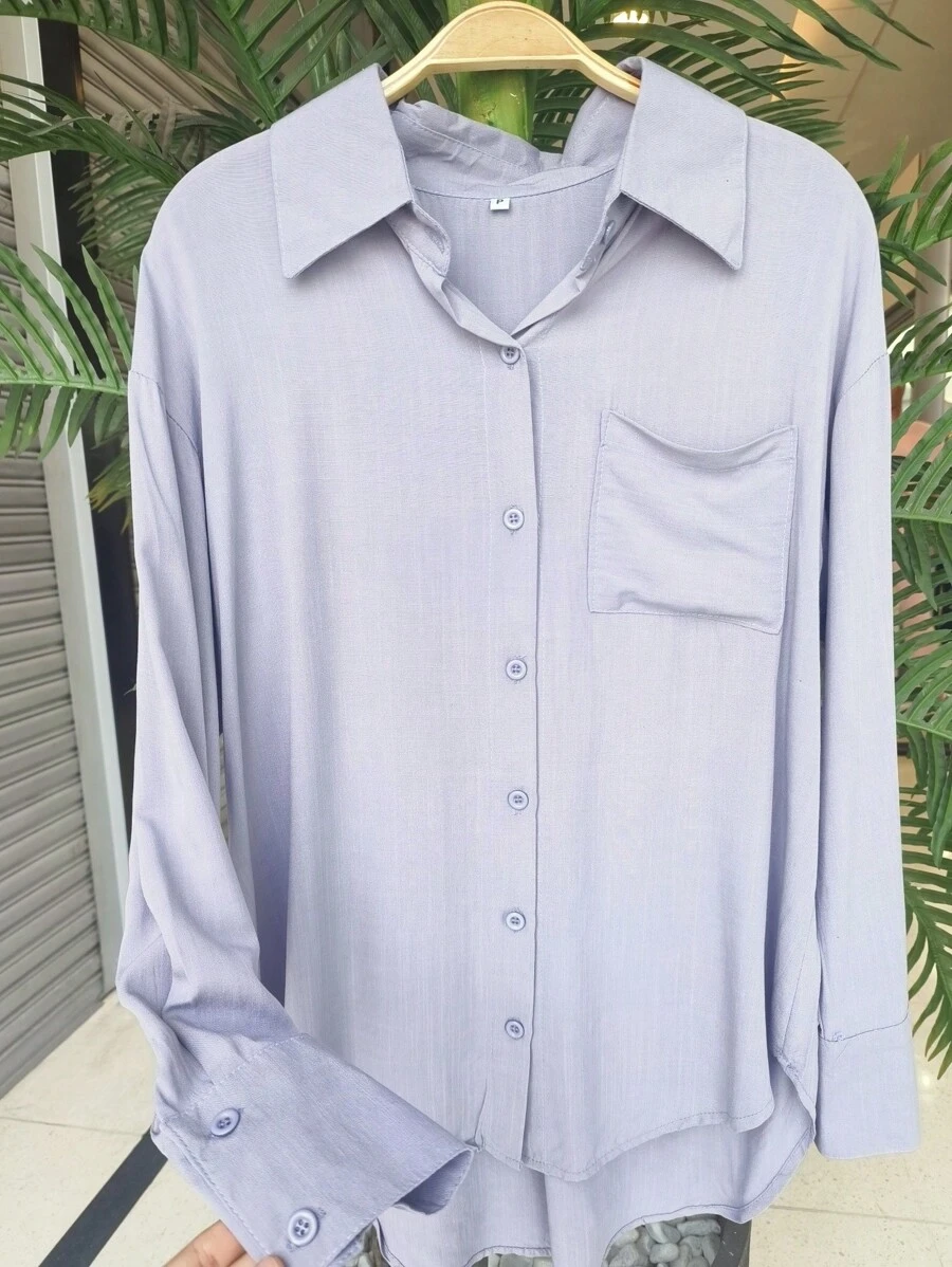 Women Blouses - Grey - View 1