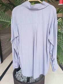 Women Blouses - Grey - View 2