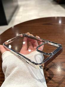 简易亚克力透明手机壳适用于 17 Pro Max/17 Pro/17 Air/17/16 Pro Max/16/16 Pro/16 Plus/11/15/15 Pro/15 Pro Max/12/13/14 Pro Max/XS/XR/11 Pro/11 Pro Max/12 Pro/12 Pro Max/13 Pro/13 Pro Max/7 Plus/14 Pro/14 Pro Max/14 Plus/7 Plus/8 Plus/8/SE2/12 Mini/13 Mini，耐用且抗黄变的硬壳 - 銀色 - 查看 7