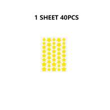 40/160/280 Peças Adesivos Coloridos - À prova d'água, à prova de suor e suave na pele, adequado para pintura facial/pintura facial e corporal/giz de festa/suprimentos de maquiagem para festa/Halloween/Natal/Festivais/Adesivos divertidos para fotos, Maquiagem, Barato, Decoração de quarto, Penteadeira, Viagem, Quarto, Acessórios de maquiagem