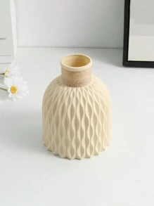 1 pezzo Vaso da fiori in plastica moderno stile nordico, vaso da fiori, cestino, decorazione per casa, soggiorno, festa, matrimonio, decorazione per la casa, decorazione per la stanza, vaso di vetro
