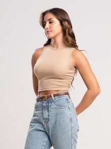 Women Tank Tops & Camis - Màu be - Xem 1