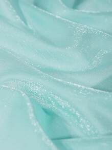 1 pieza de tela de gasa con textura de meteoro brillante, textura de corteza, para ropa DIY, tela de fondo decorativo - Multicolor - Ver 11