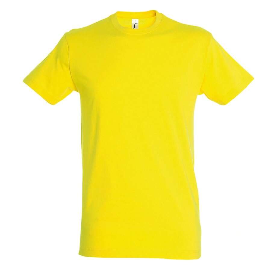 SOLS Mens Regent Short Sleeve T-Shirt (Lemon) - Yellow - View 1