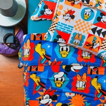 Children's Flannel Blanket 1.50 X 2.20 – Comfort And Fun With Charming Prints - 紅白色 - 查看 1